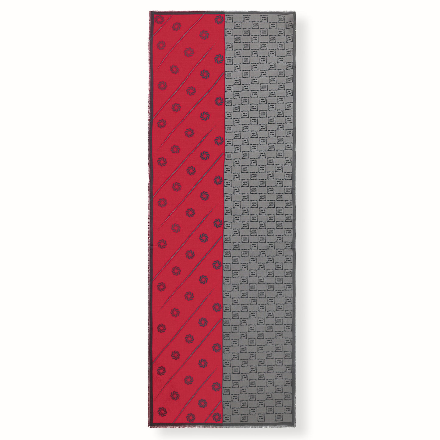 Eternity Burgundy Unisex Scarf - Lusanet Collective