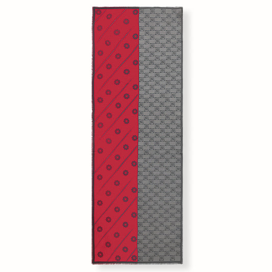 Eternity Burgundy Unisex Scarf - Lusanet Collective