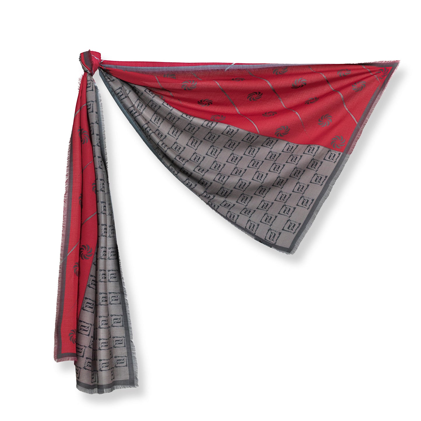 Eternity Burgundy Unisex Scarf - Lusanet Collective