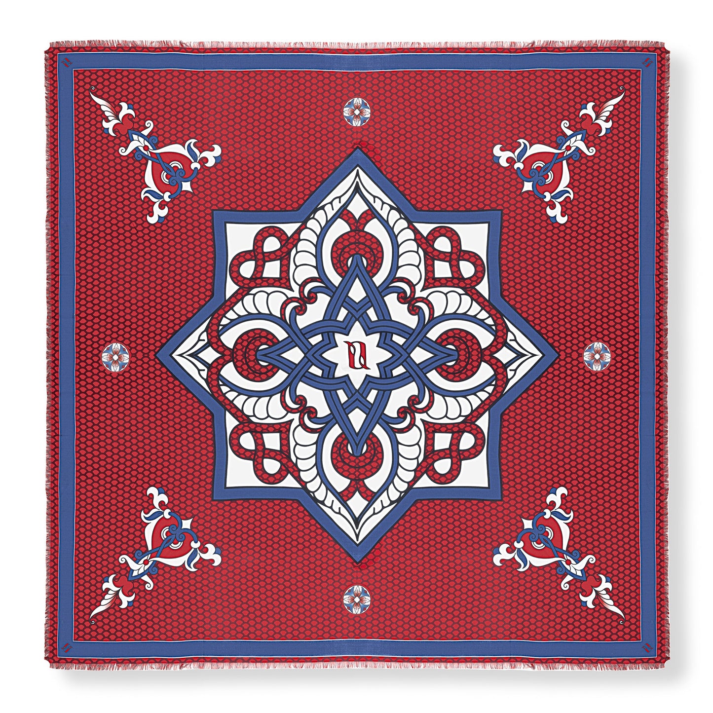 Oversized Ornament Scarf - Lusanet Collective