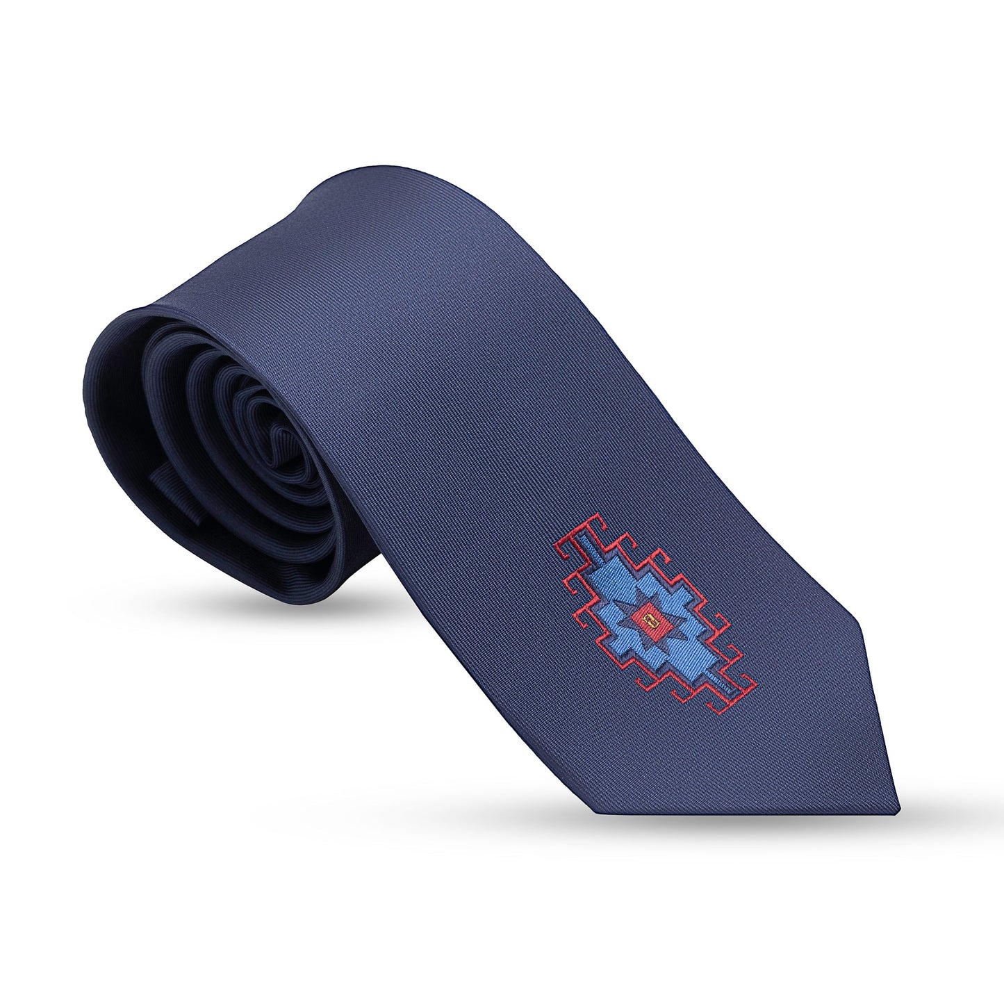 Single Rug Design Silk Neck tie - Lusanet Collective