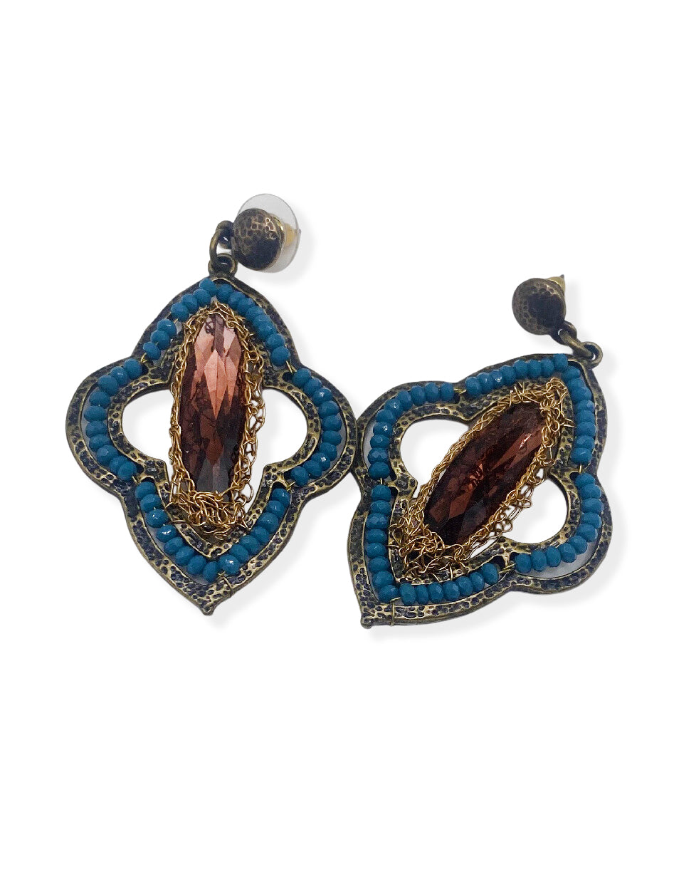 Diamond Shape Earrings