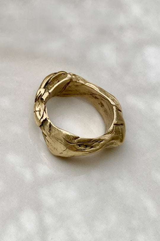 Stainless Steel Narrow Ring - Lusanet Collective