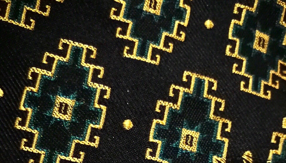 Armenian Rug Silk Neck tie
