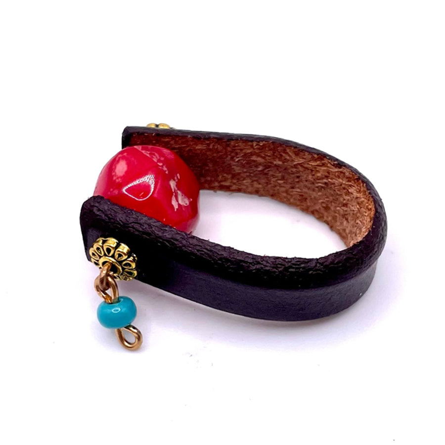 Red Coral Ring