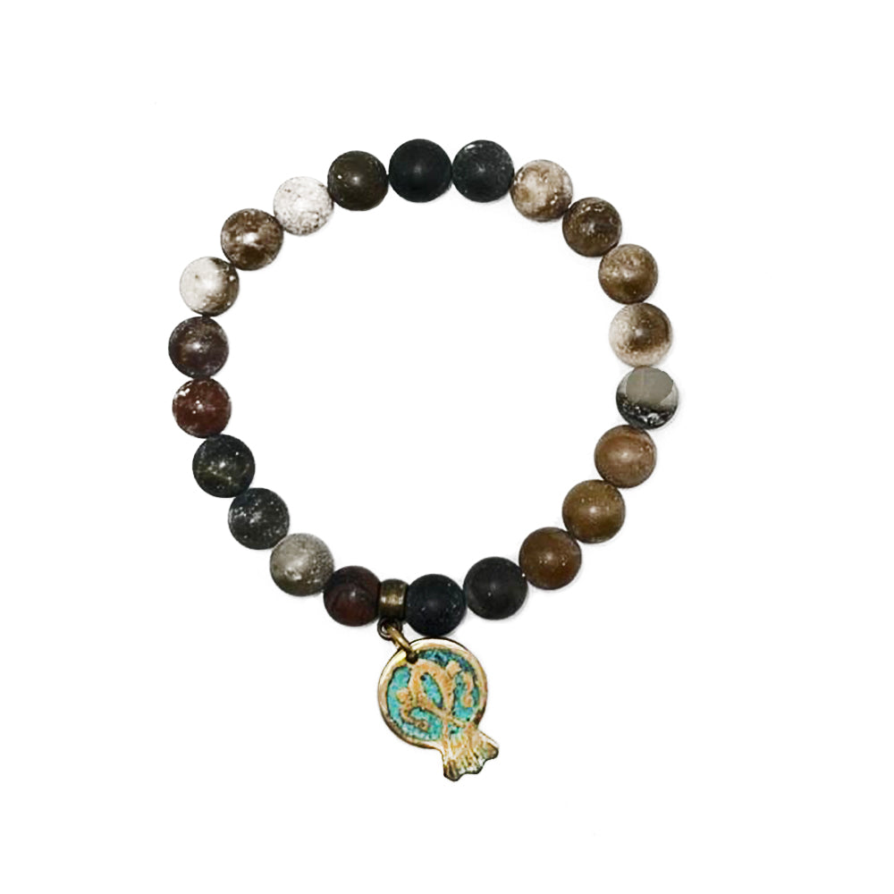 Pomegranate Bracelet with Stones