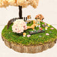 Miniature Fairy Garden - Squirrels