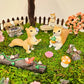 Miniature Fairy Garden - Squirrels