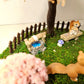 Miniature Fairy Garden - Squirrels