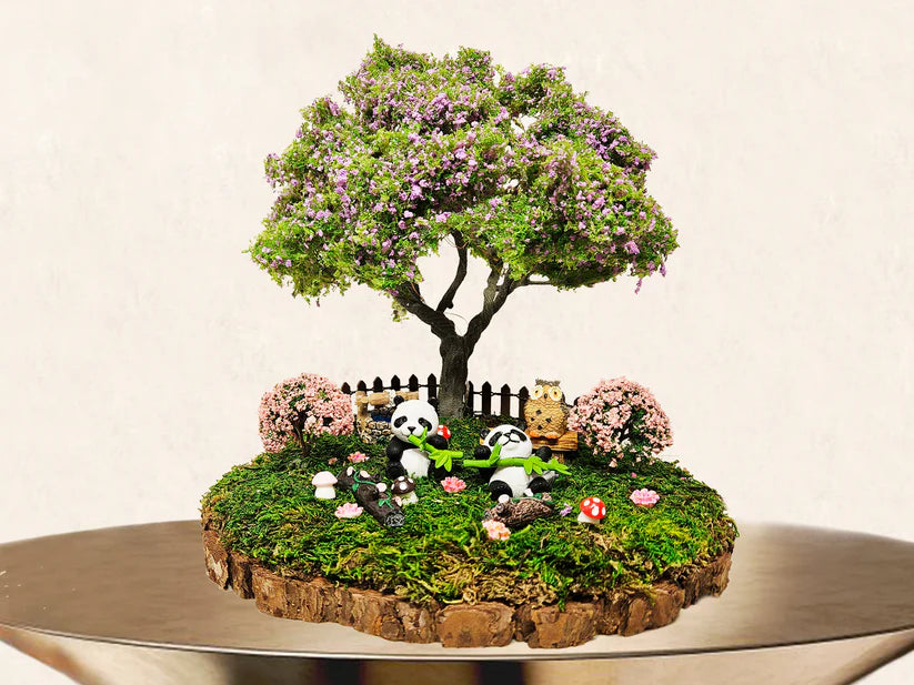 Miniature Fairy Garden - Panda