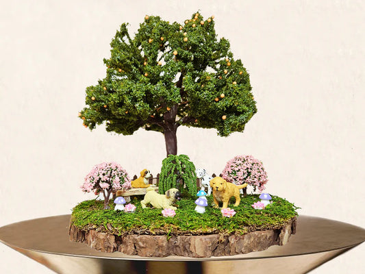 Indoor Bonsai Garden - Dog