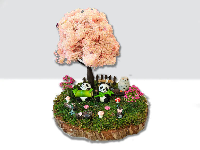 Miniature Fairy Garden - Panda