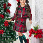 Made For Fashionistas Festive Plaid Tweed Blazer And Skirt Set: Multicolor / 7Y/8Y