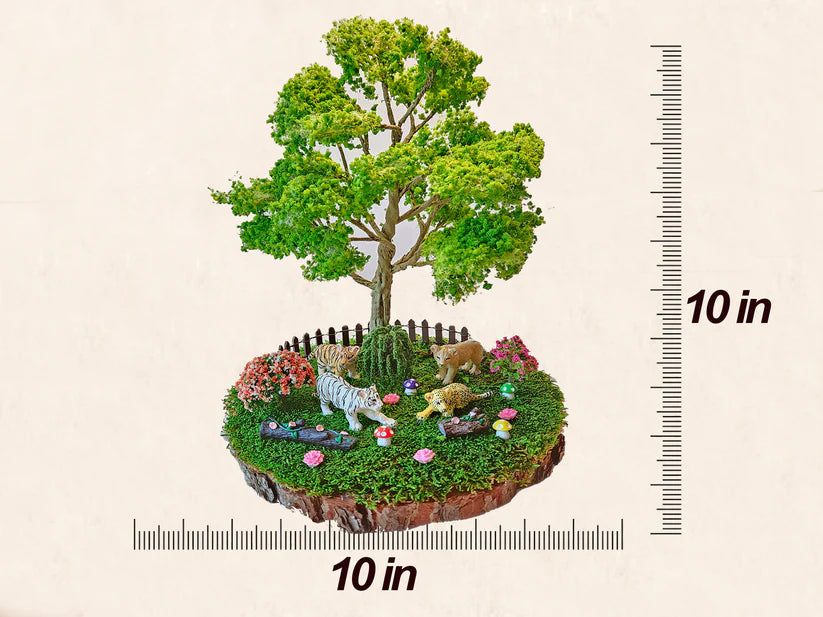 Miniature Fairy Garden - Tiger