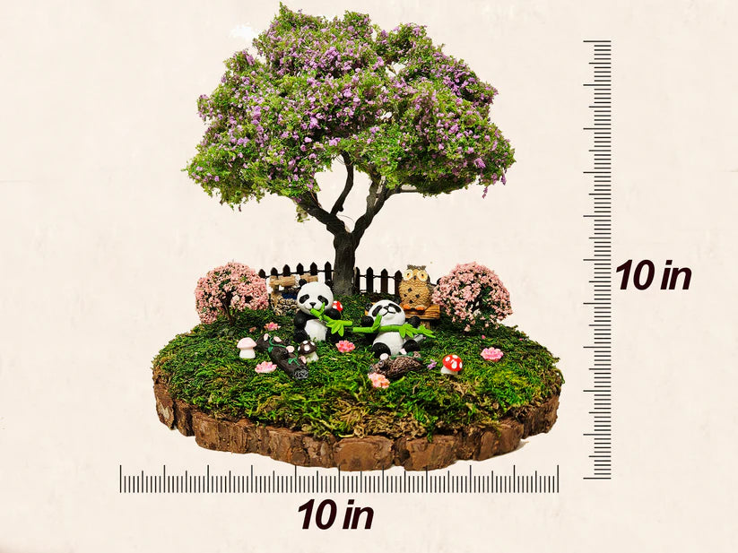 Miniature Fairy Garden - Panda