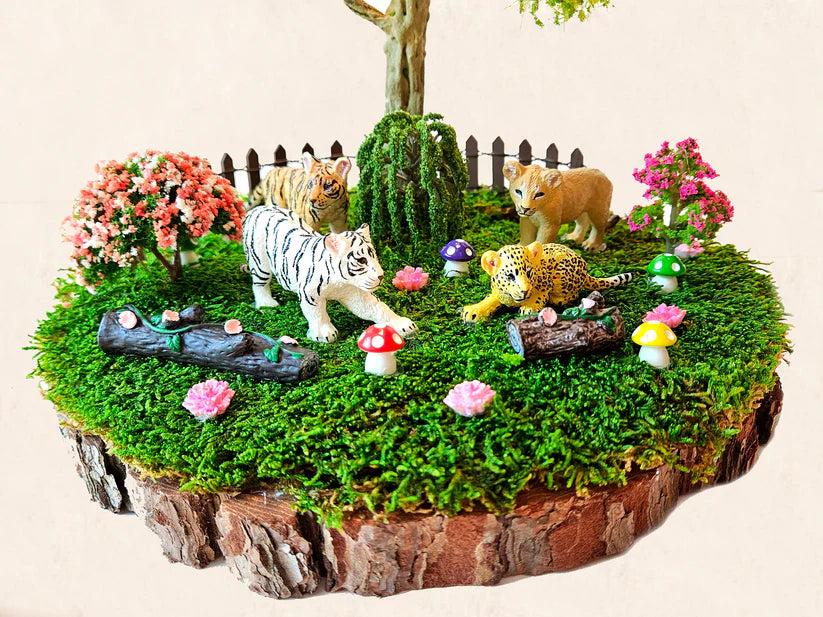 Miniature Fairy Garden - Tiger