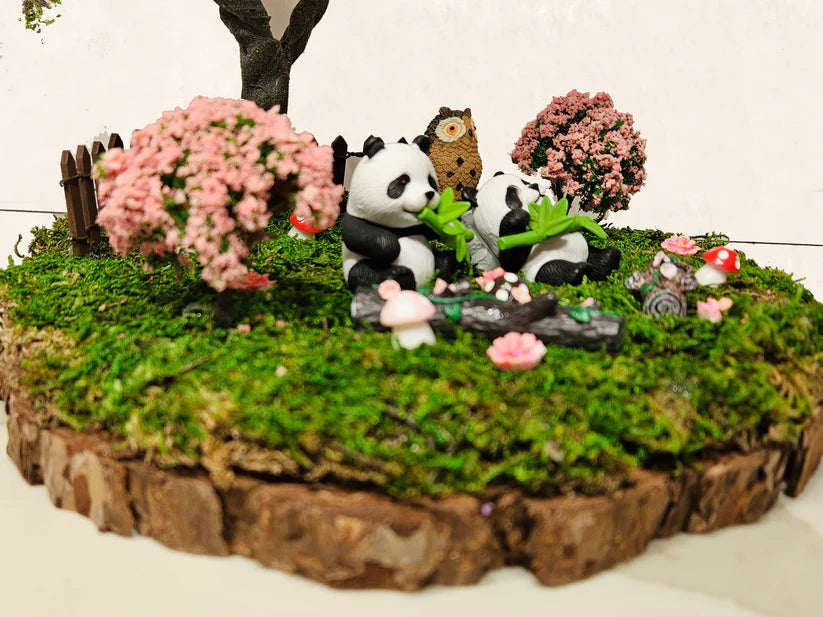 Miniature Fairy Garden - Panda