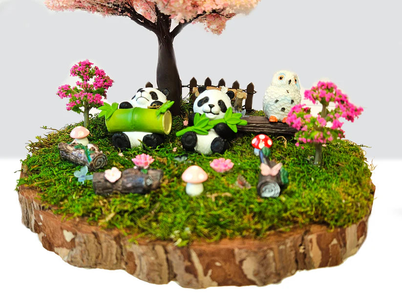 Miniature Fairy Garden - Panda