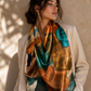 Bohemian Mosaic Art Scarf