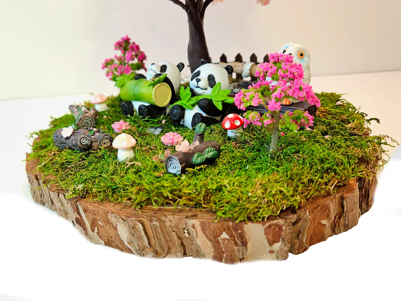 Miniature Fairy Garden - Panda