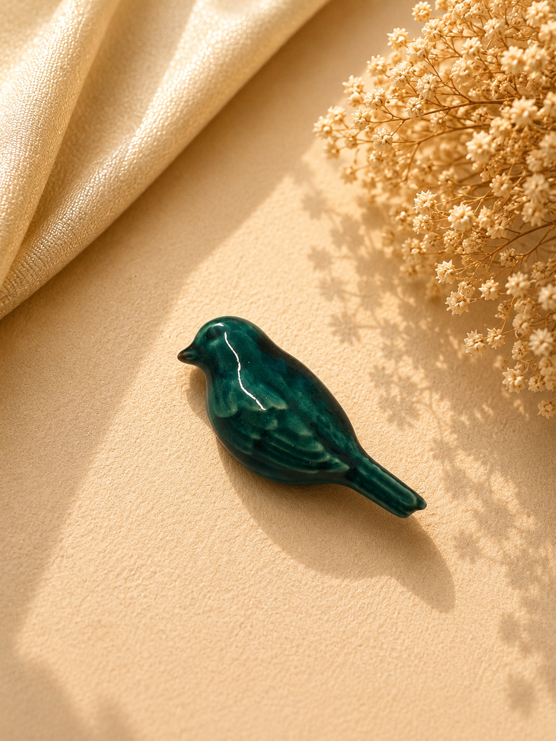 Songbird Ceramic Brooch