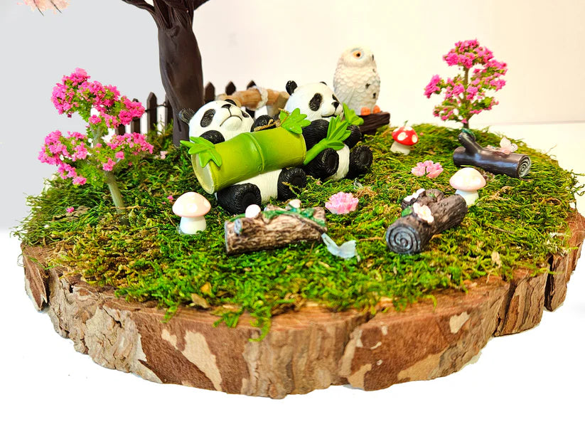 Miniature Fairy Garden - Panda