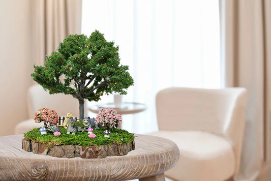 Indoor Bonsai Garden - Cat