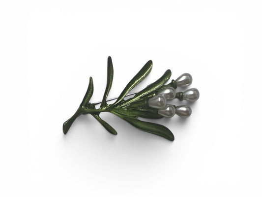 Pearl Wildflower Brooch