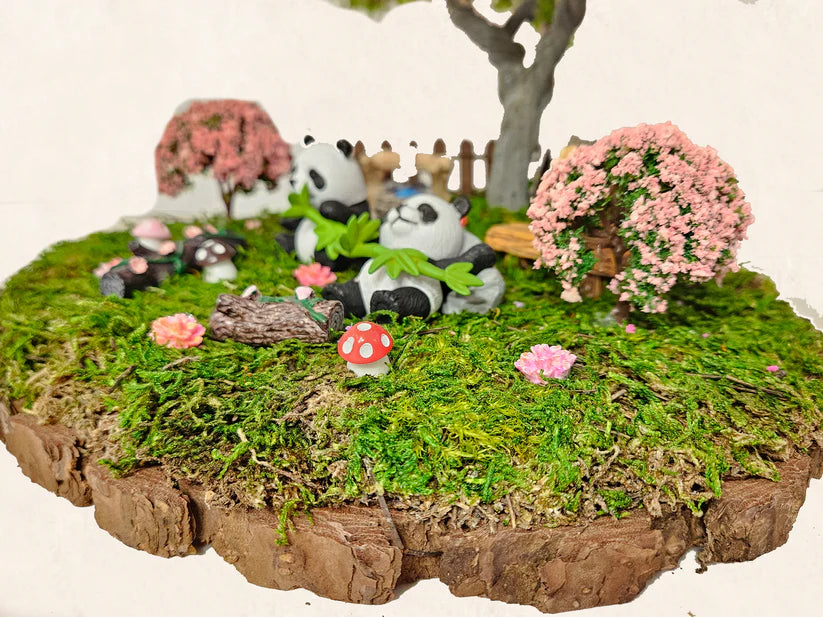 Miniature Fairy Garden - Panda