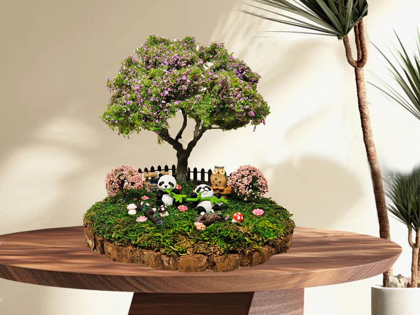 Miniature Fairy Garden - Panda