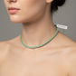 Hematite and Nylon Necklace