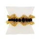 Black & Gold Nalu Maxi Handmade Crochet Bracelet