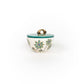 Bowl Floral Canister: Blue