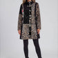 Mixed Print Leopard Patchwork Jacket