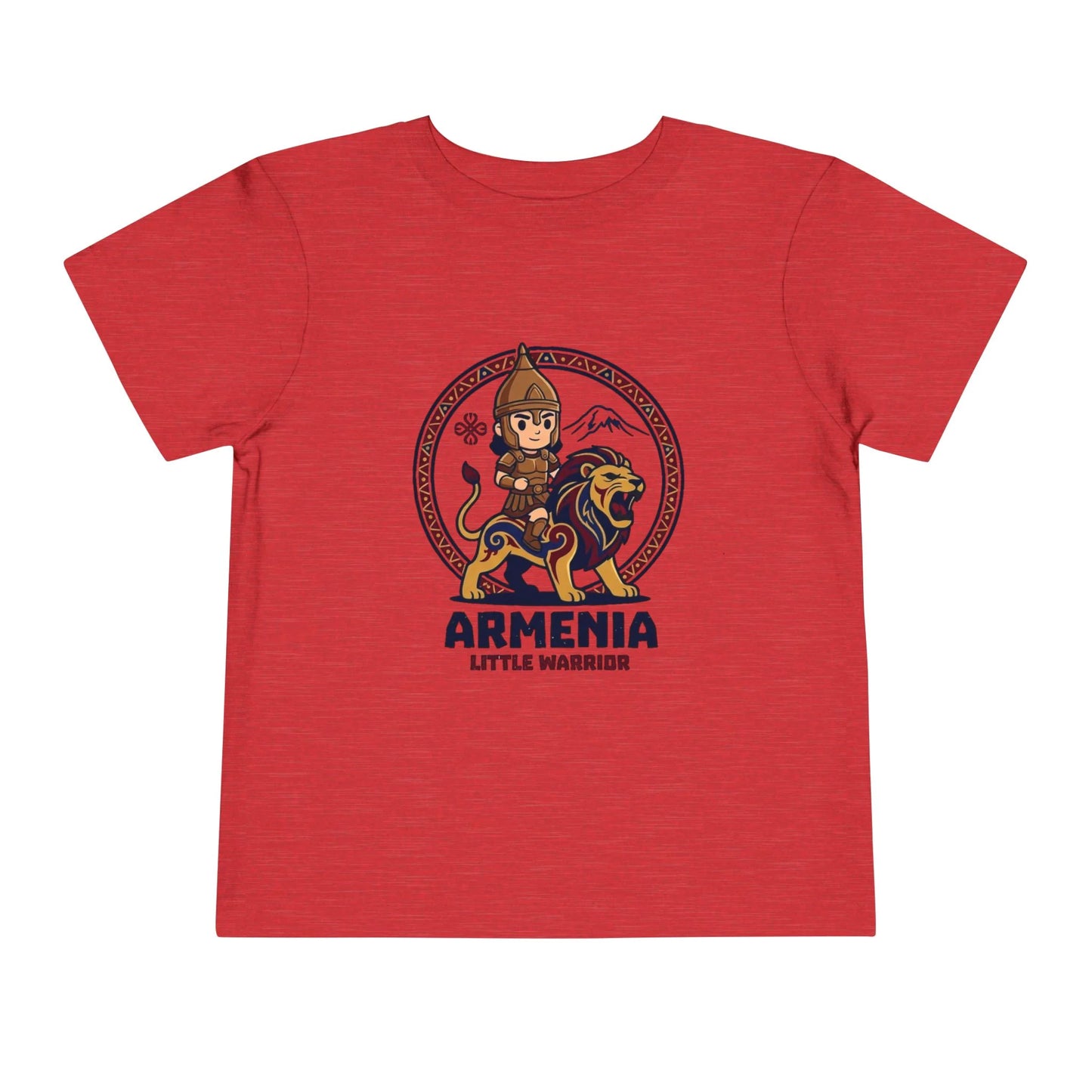 Armenian Little Warrior Toddler Tee - Lion & Heritage Design