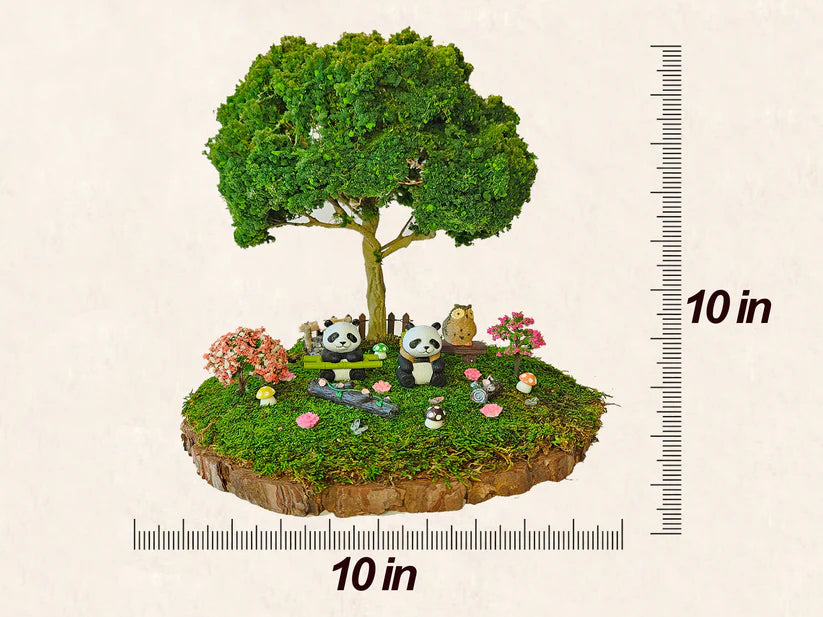 Miniature Fairy Garden - Panda