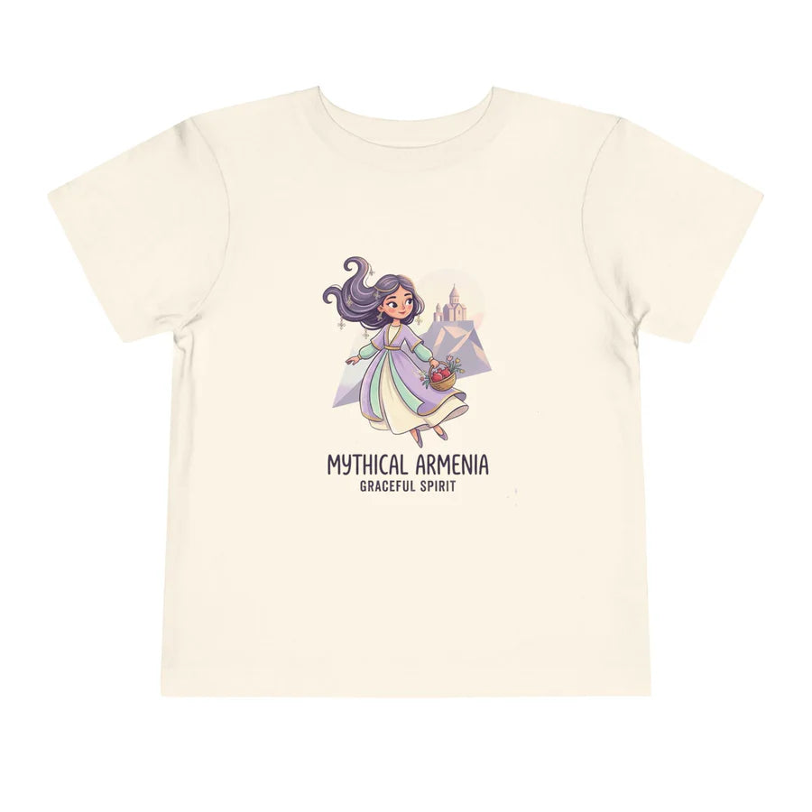 Mythical Armenia Toddler Tee — Graceful Spirit Kids T‑Shirt