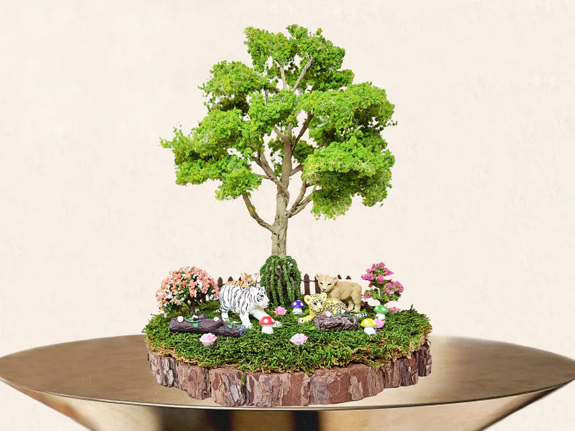 Miniature Fairy Garden - Tiger