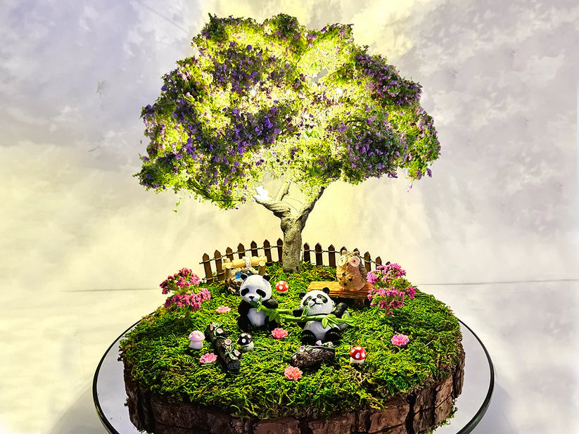 Miniature Fairy Garden - Panda