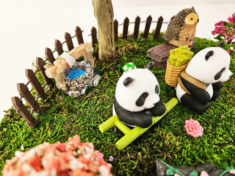 Miniature Fairy Garden - Panda