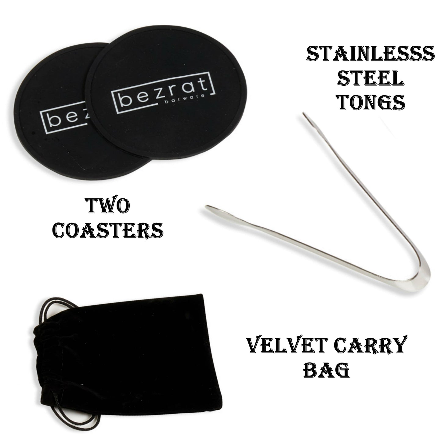 Bezrat Whiskey Glass Gift Set