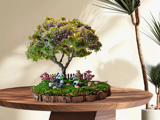 Miniature Fairy Garden - Panda