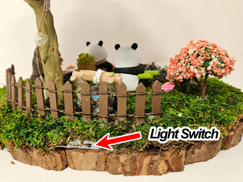 Miniature Fairy Garden - Panda