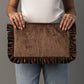 Better Late Than Ugly Ruffle Travel Pouch