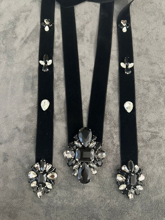 Diamond Velvet Accessory/Necklace