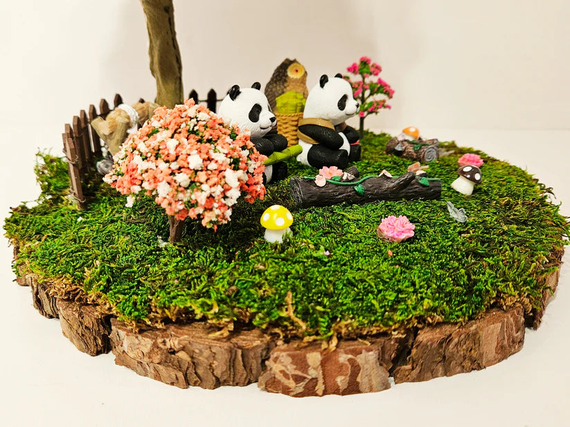 Miniature Fairy Garden - Panda