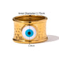 Evil Eye Gold Ring