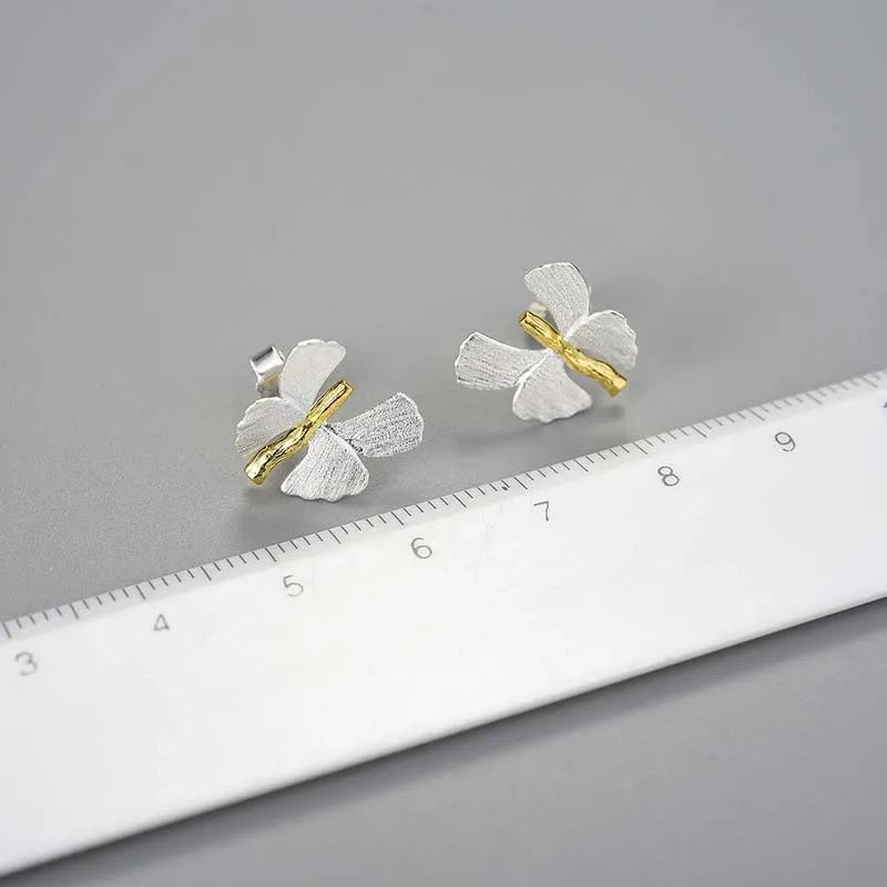 Petite Butterfly Stud