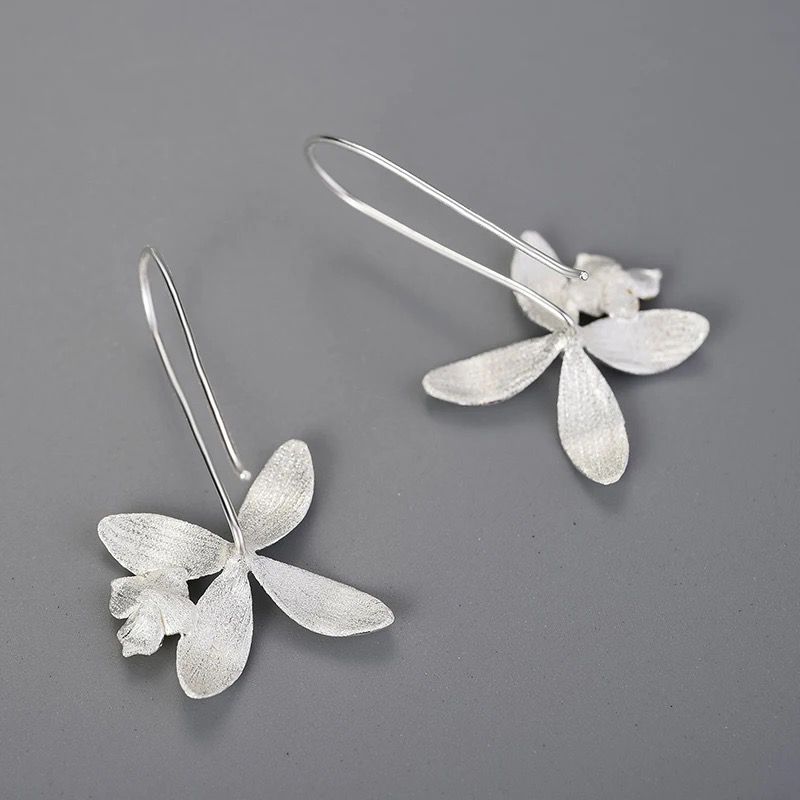 Delicate Flower Earrings