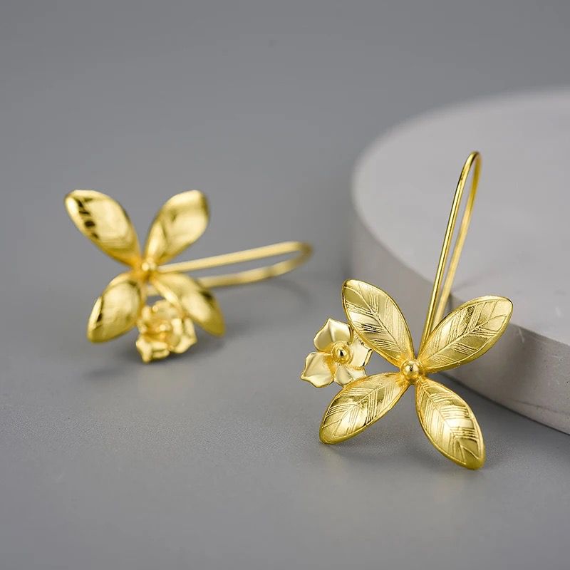 Delicate Flower Earrings